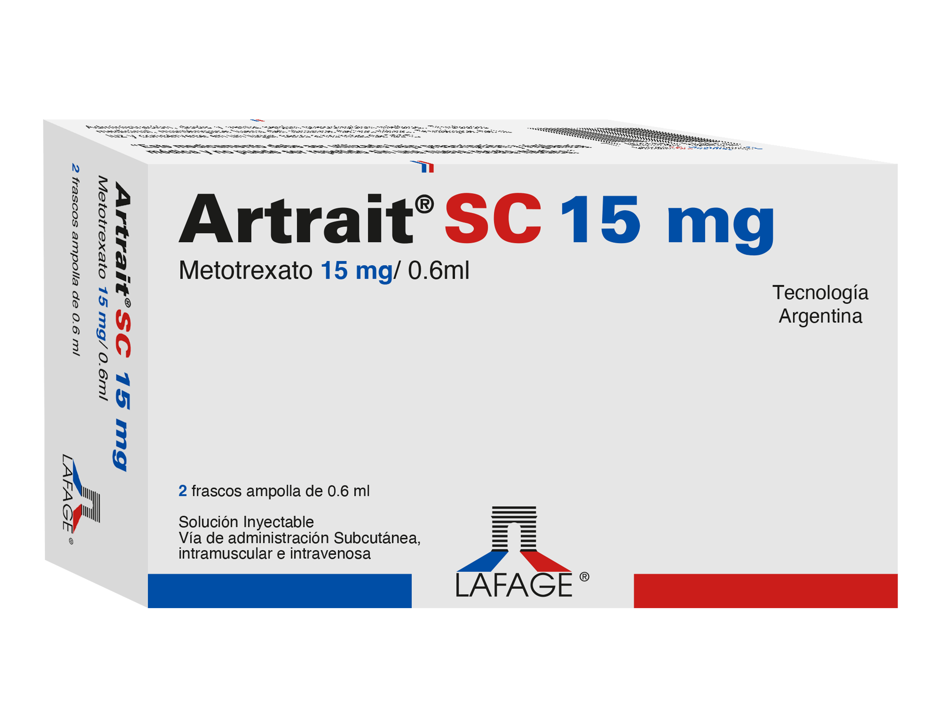 Artrait SC 15 mg  0.6ml x 2


