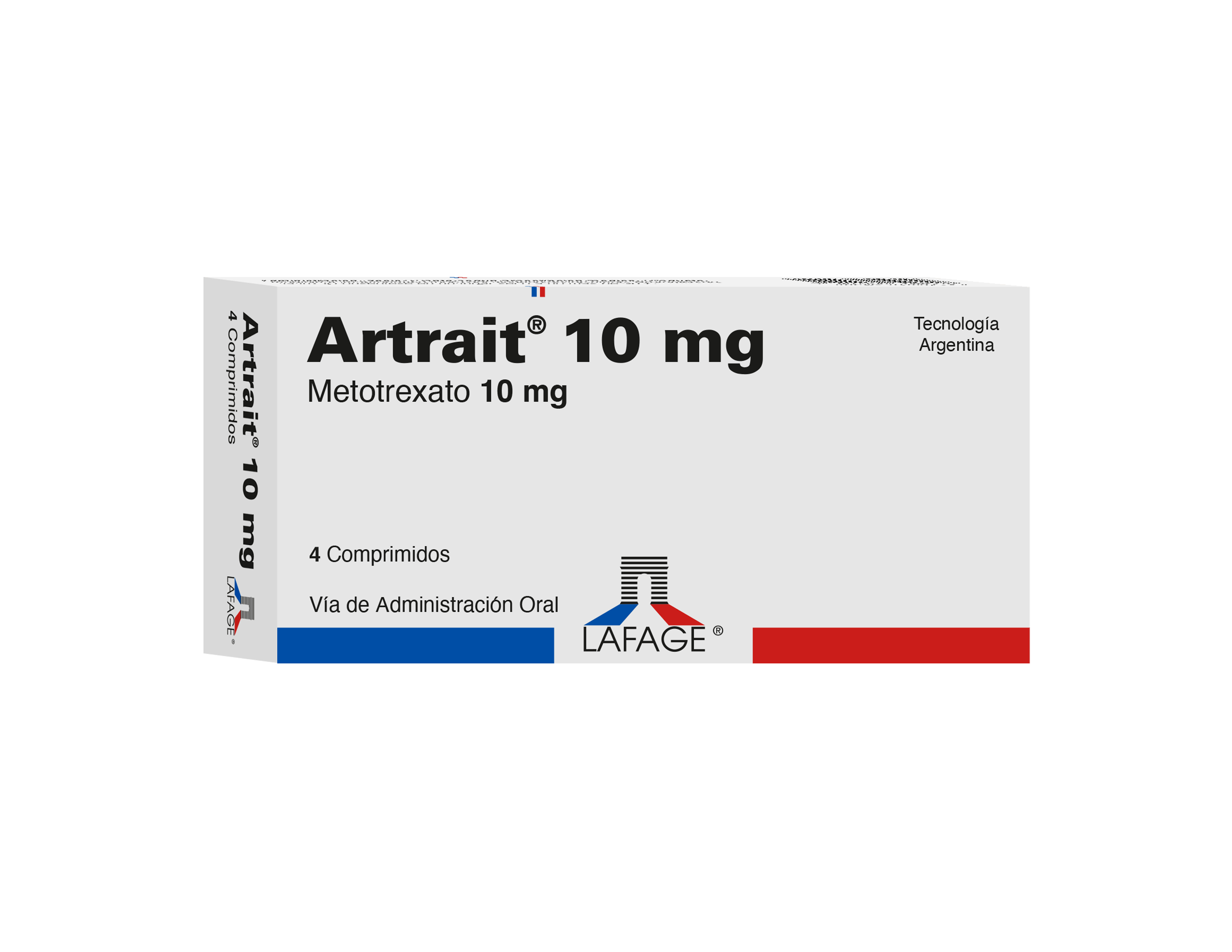 Artrait 10 mg x 4 tabletas



