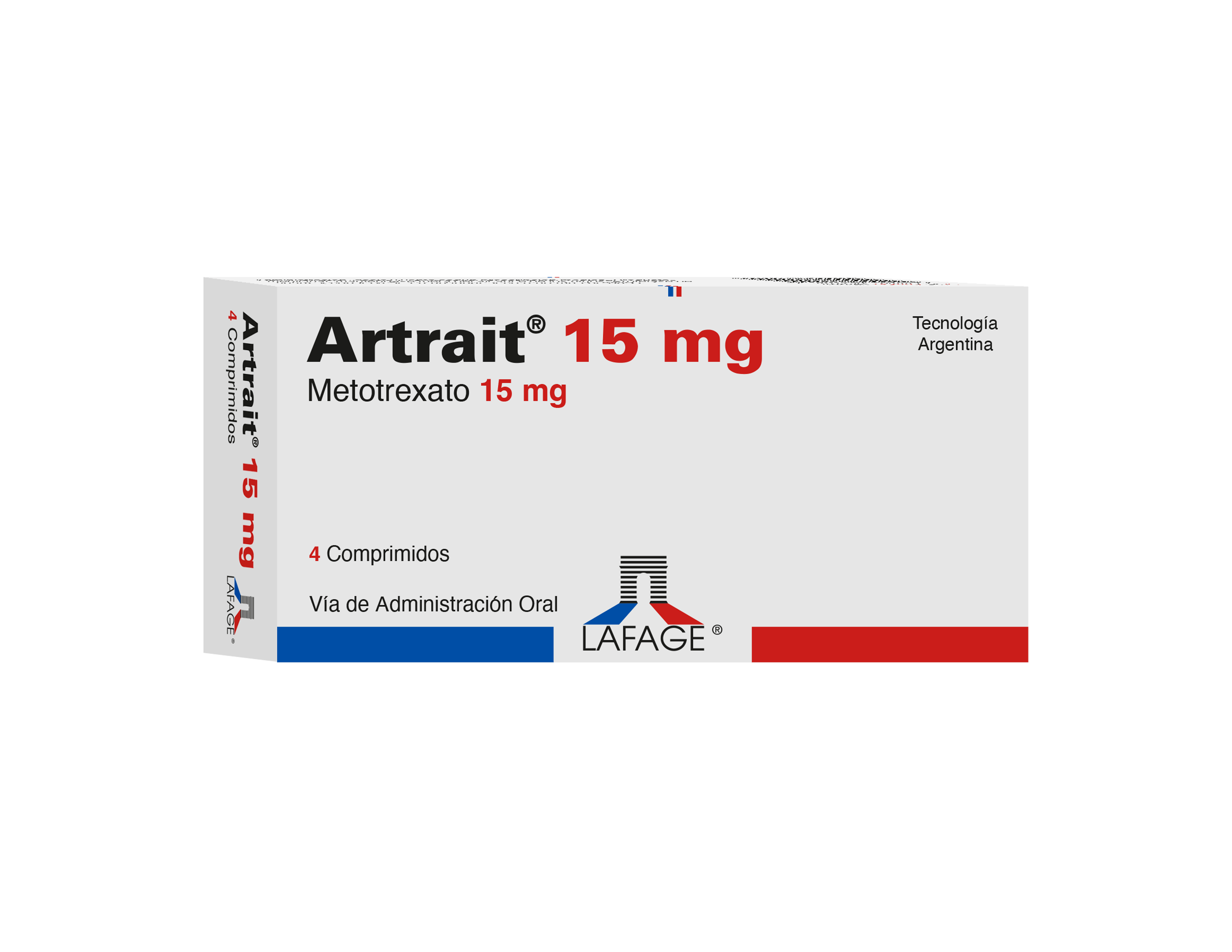 Artrait 15 mg x 4 tabletas


