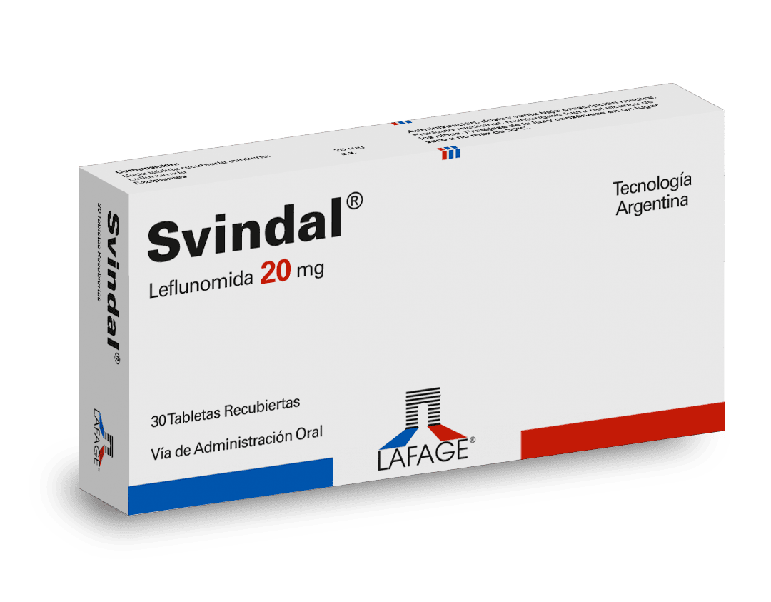 SVINDAL 20MG X 30 TABLETAS RECUBIERTAS