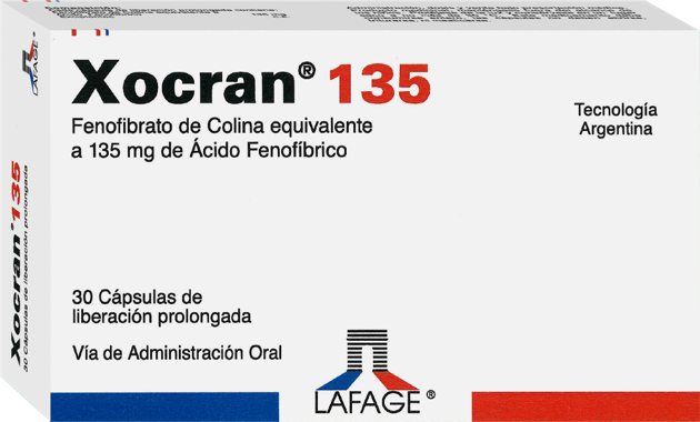 XOCRAN 135 MG X 30 CAPSULAS
