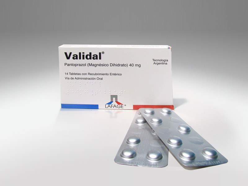 Validal 40 mg x 30 tabletas